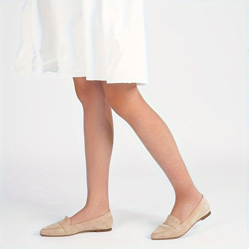 Joyce | Stylish nude color women's mules