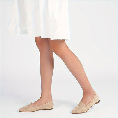 Joyce | Stylish nude color women's mules