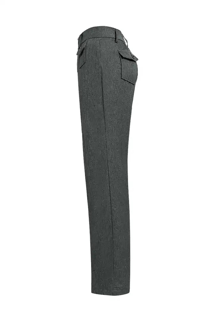 Franchesca - Elegant Button Trousers for Women