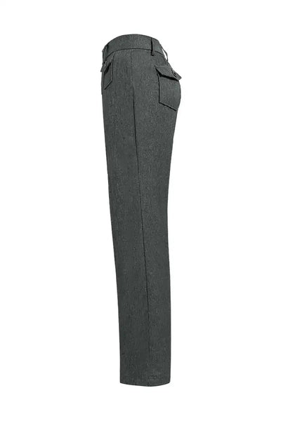 Franchesca - Elegant Button Trousers for Women