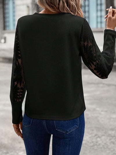 Maëva – Elegante Kanten Blouse | Stijlvol, Tijdloos & Comfortabel