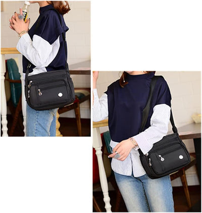 Alida - Multi-pocket Anti-diefstal Schoudertas