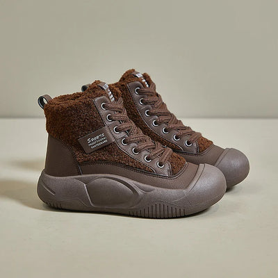 Lily - Trendy autumn ankle boots made of wool 
