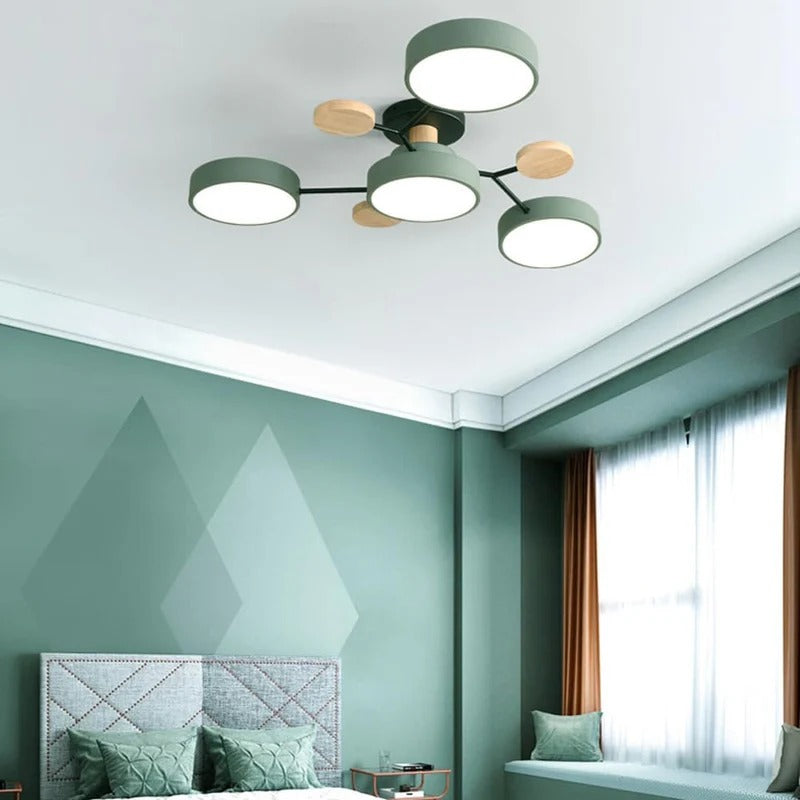 Rovan – Contemporary Round Iron LED Ceiling Light