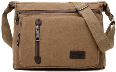 ClassicLine - Tijdloze Canvas Messenger Schoudertas