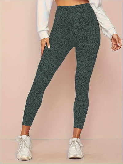 Luna | Leopard print high-waisted leggings