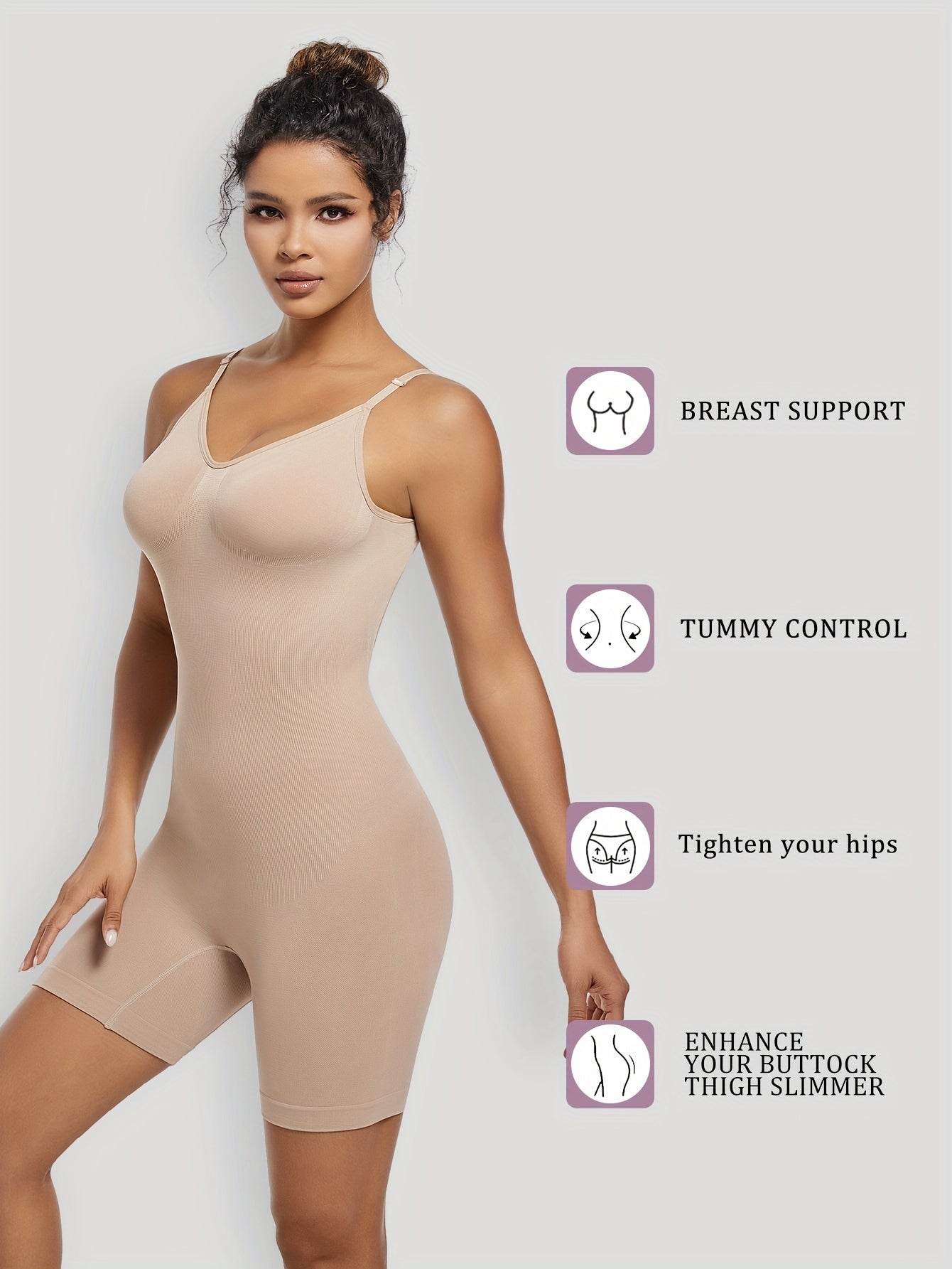 Sophie | Naadloze bodysuit met buikcontrole en butt lifting