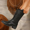 Lotte | Chic embroidered cowboy boots for women
