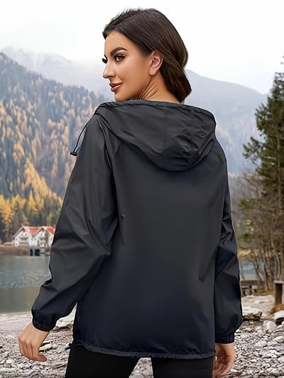 Noa | Plus size sportjack met capuchon