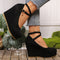 Elena | Elegant women's pumps with wedge heel