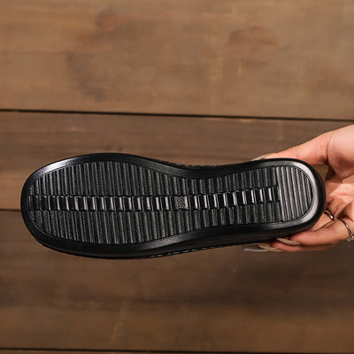 Sanne | Casual dames instappers met strikdetail