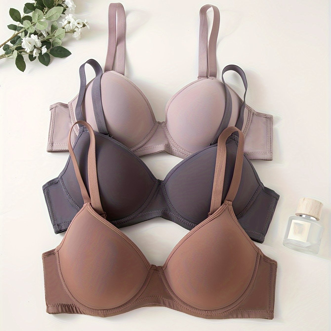 Nina | 3-delige naadloze anti-verslapping push-up bh
