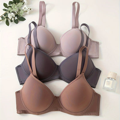 Nina | 3-delige naadloze anti-verslapping push-up bh