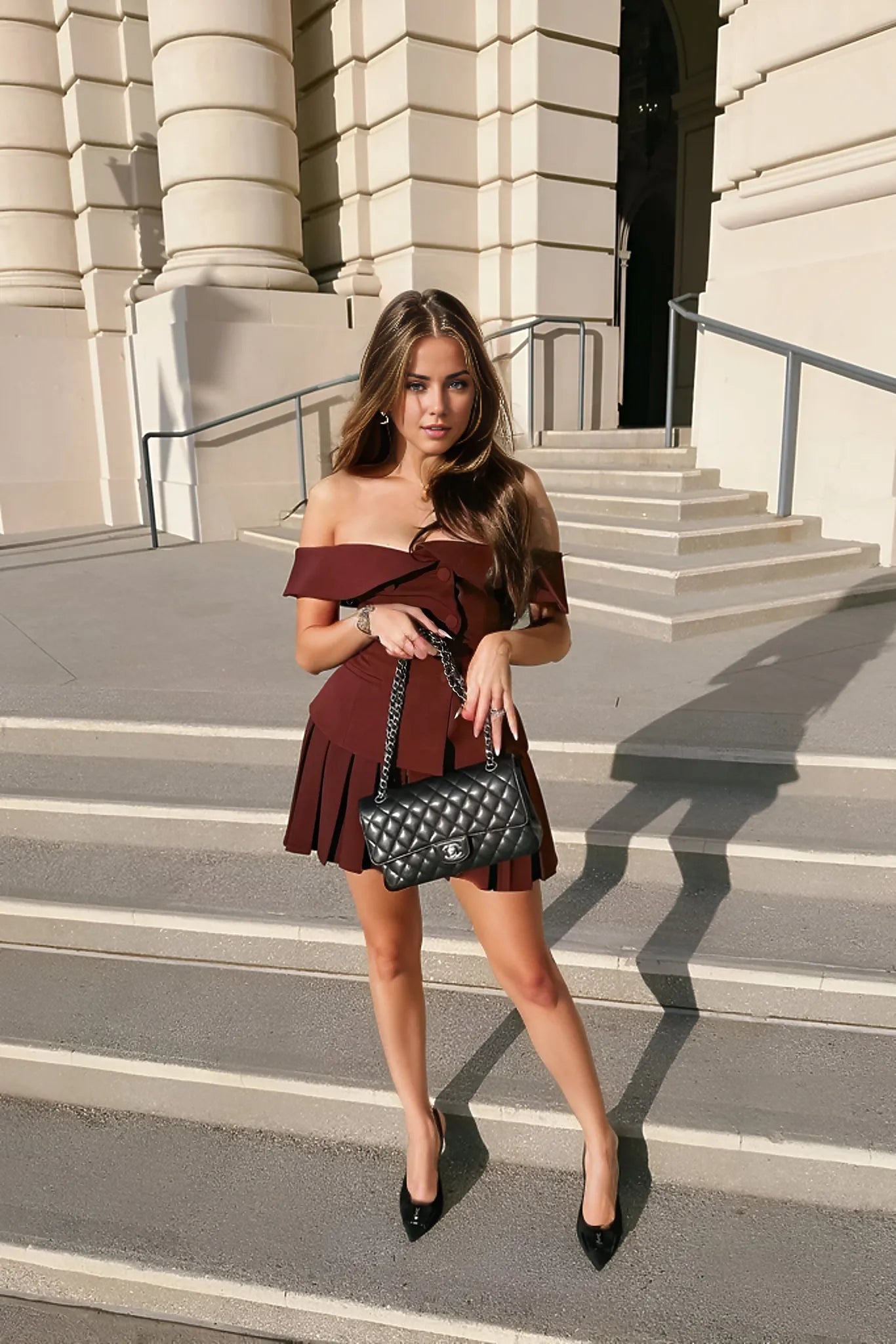 Florise - Burgundy Set