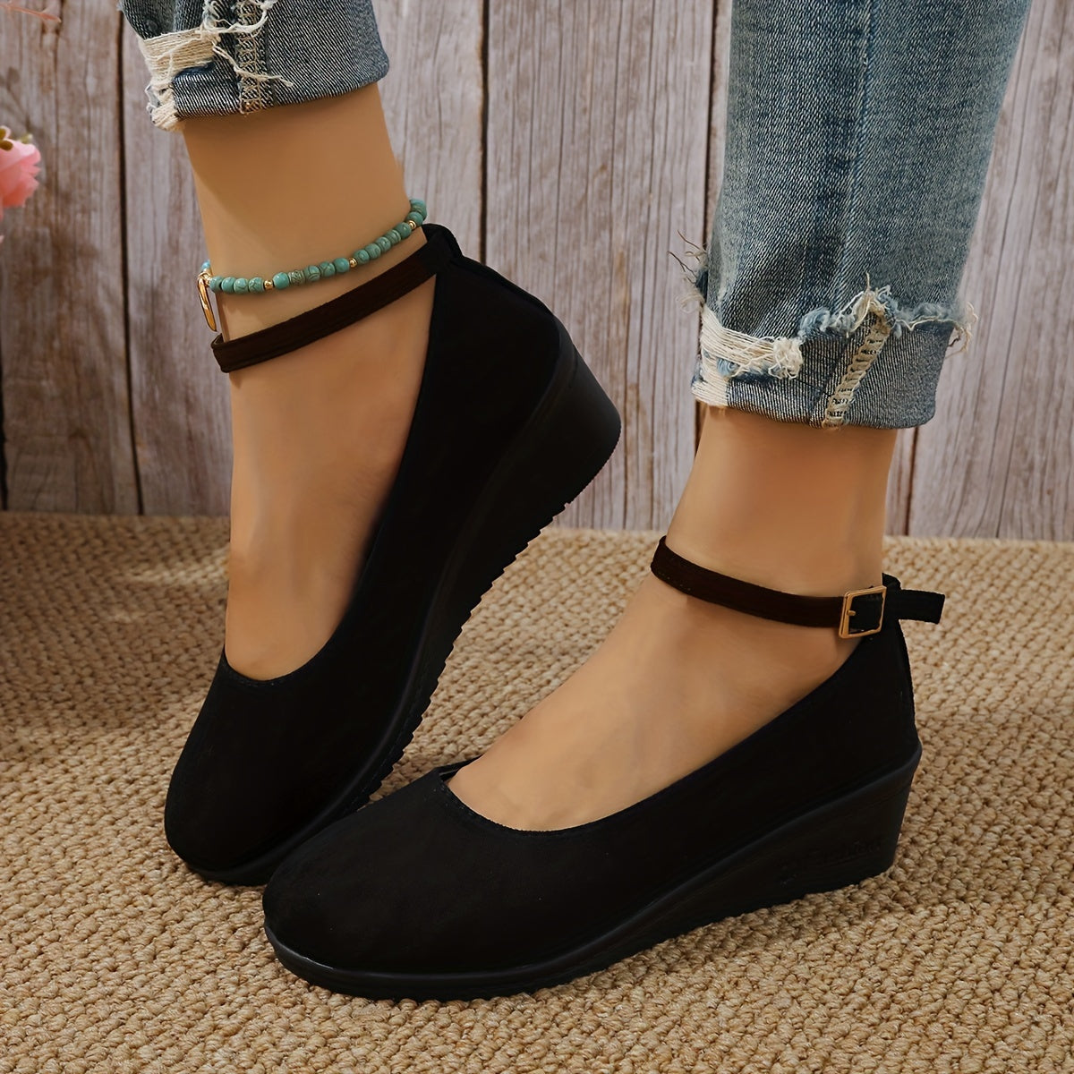 Lotte | Women's classic wedge loafers with comfortable PU sole