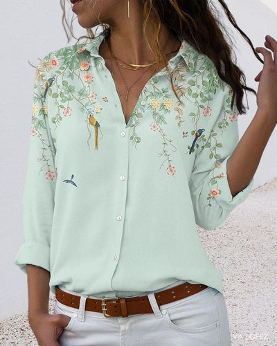 Isabeau - Floral Print Blouse