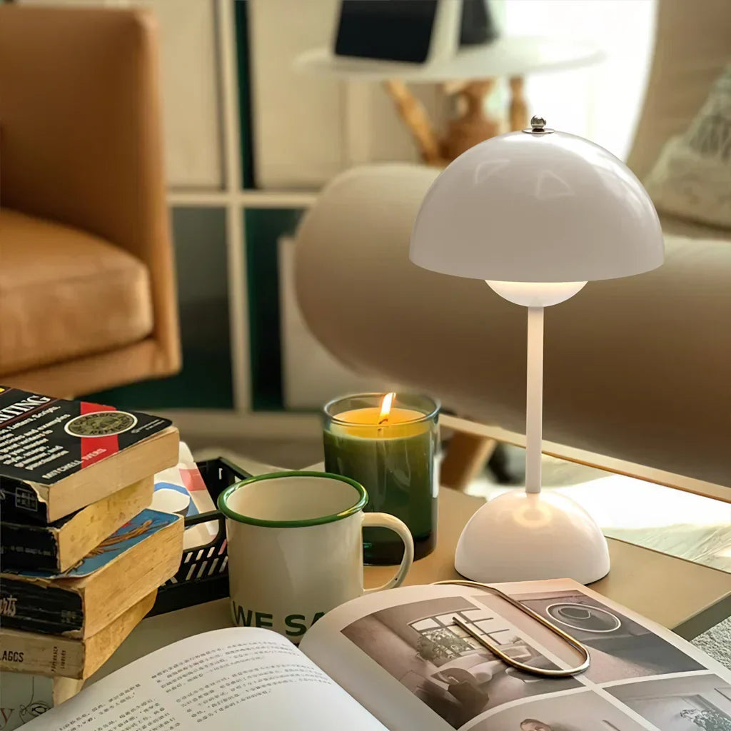 Elyndor – Scandinavian Designer Wireless Dimmable Table Lamp
