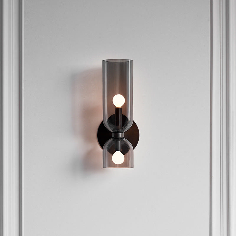 Conyxa - Double Glass Wall Light for Living Room