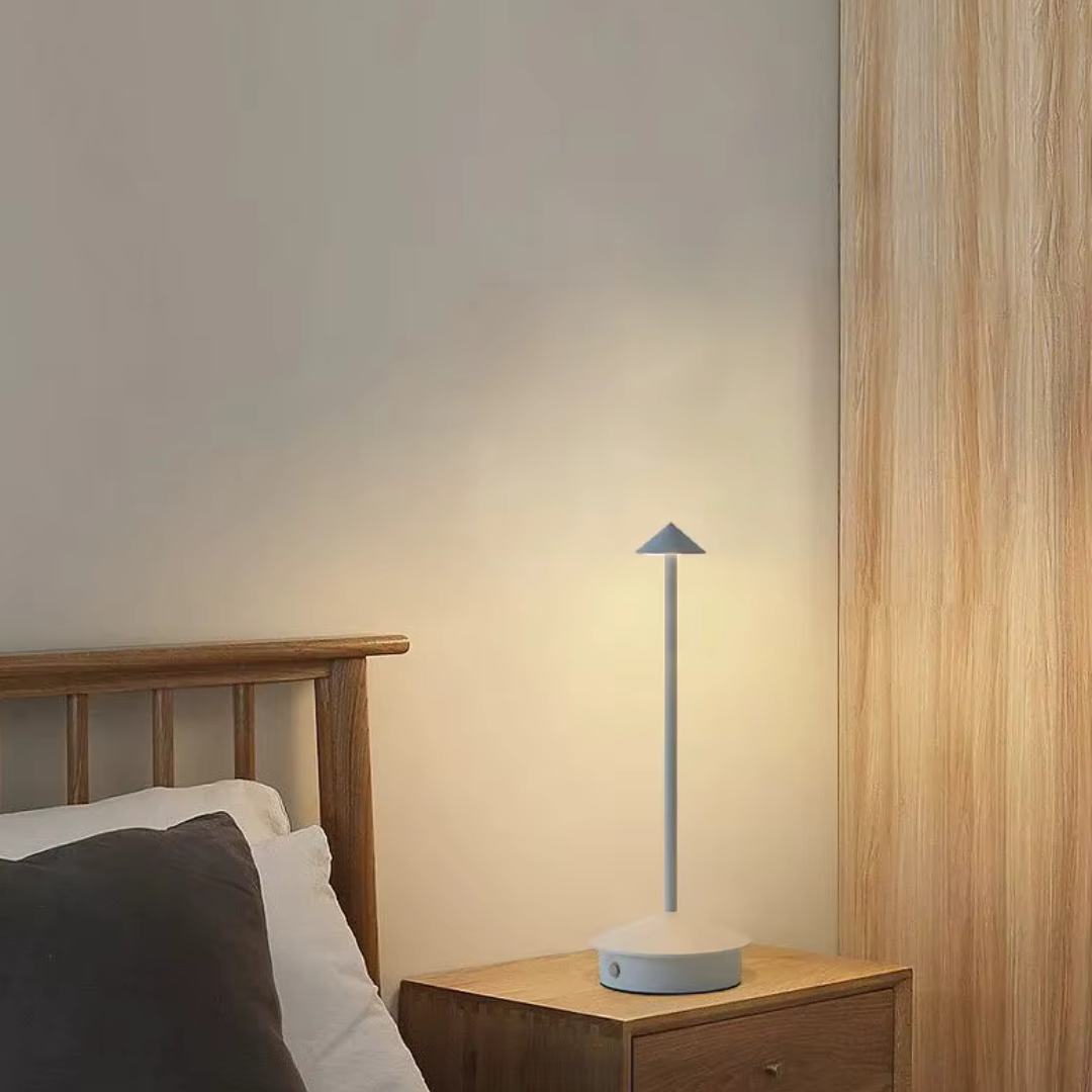 Altrix – Modern Aluminium LED Rechargeable Table Lamp