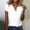 LALAINE Blouse | Stylish V-neck Summer White Top