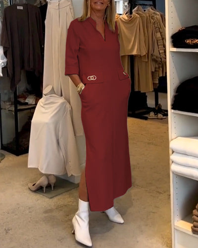 Dalah - Midi Jurk Voor Dames - Stijlvol & Comfortabel