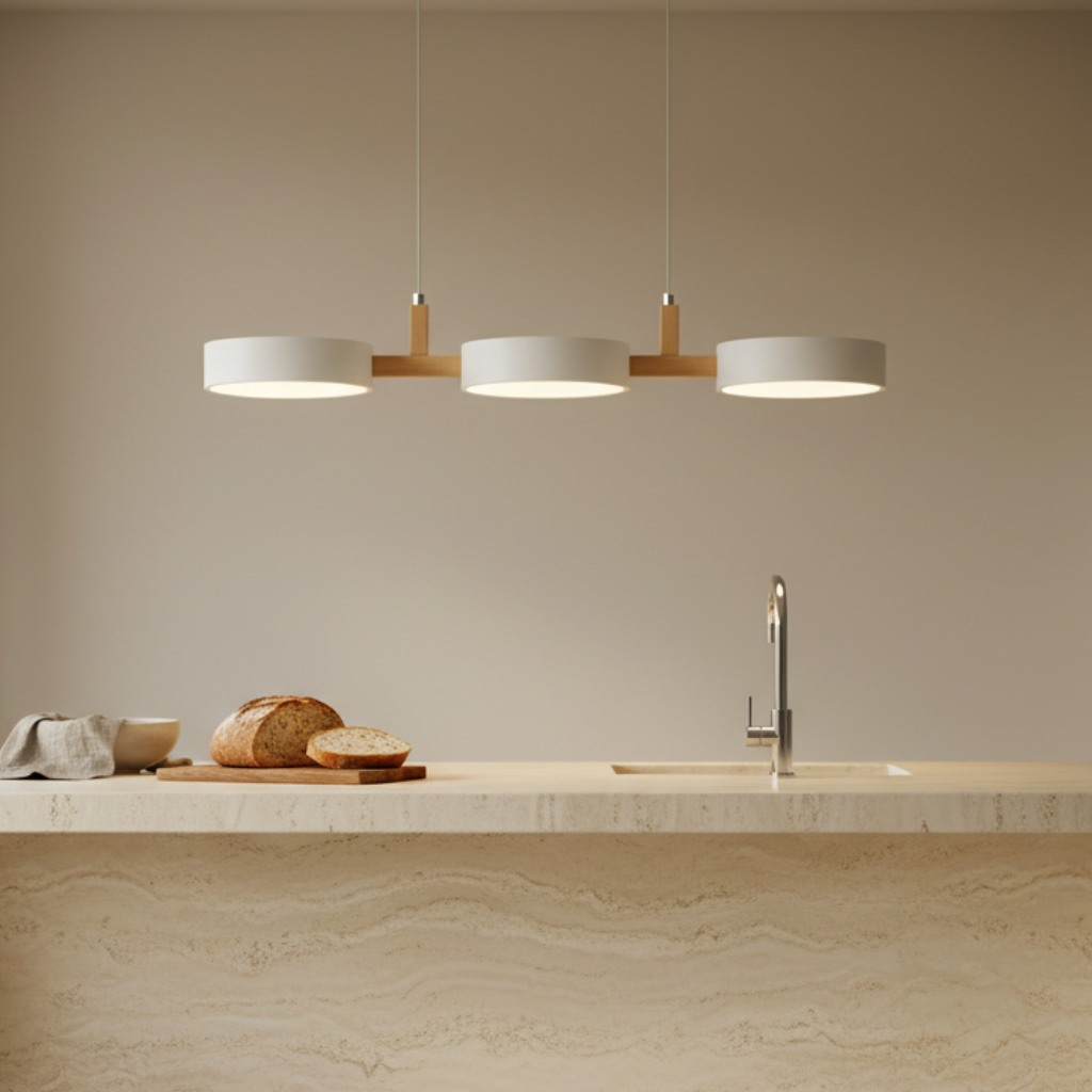 Trestra - Linear Pendant Light Scandinavian Design for Dining and Kitchen