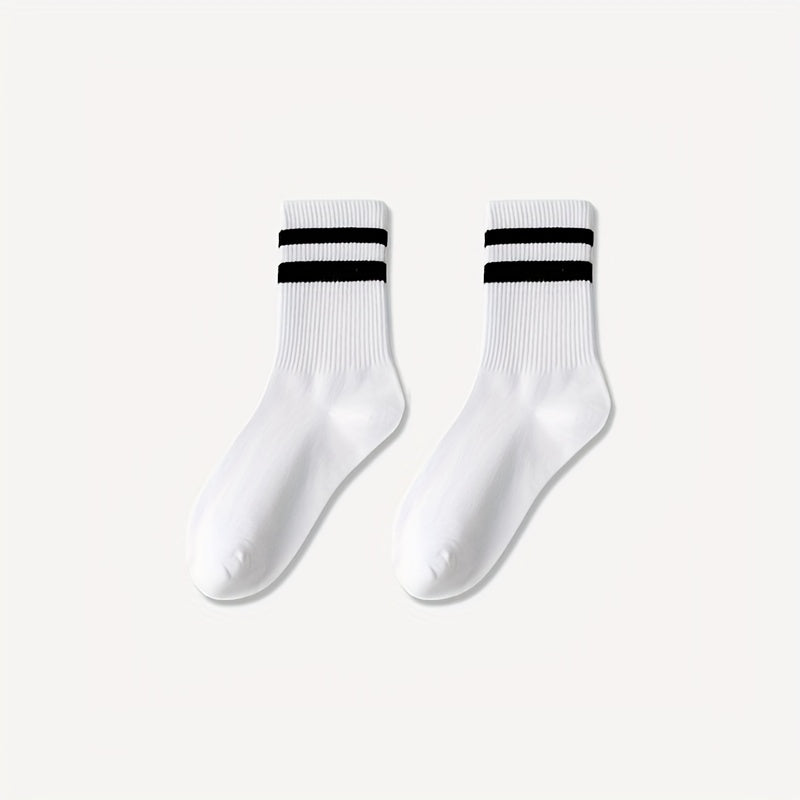 Niels | 3 paar unisex zweetabsorberende sportieve crew-sokken