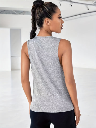 Sara | Casual tanktop met letterprint
