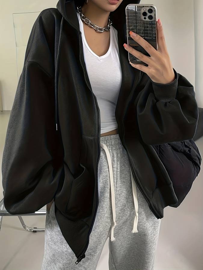 Mila | Capuchon vest met oversized fit