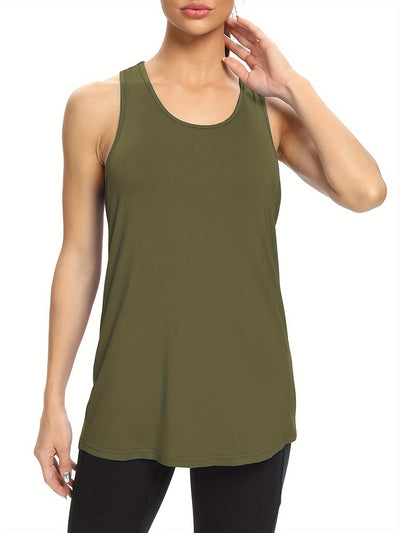 Noa | Sportieve lange dames tanktop
