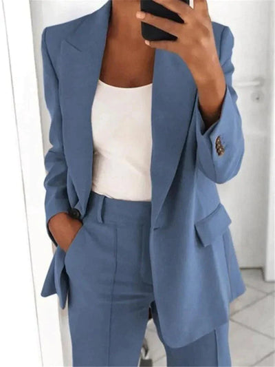 Elegant Women's Blazer Set