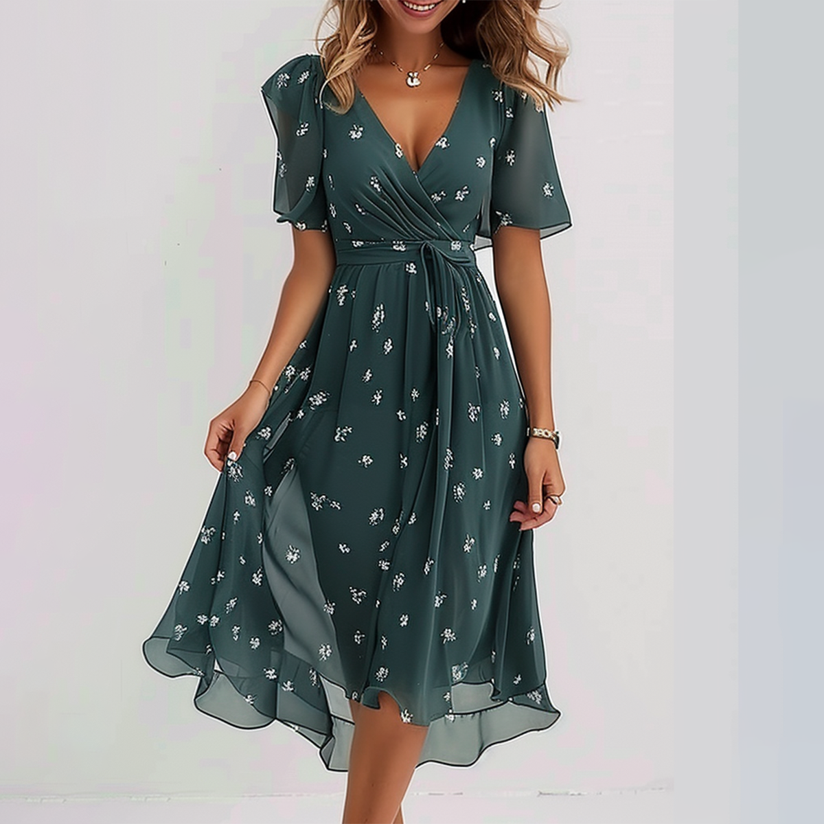 Tryphena – Zomerjurk Voor Dames – Stijlvol & Comfortabel