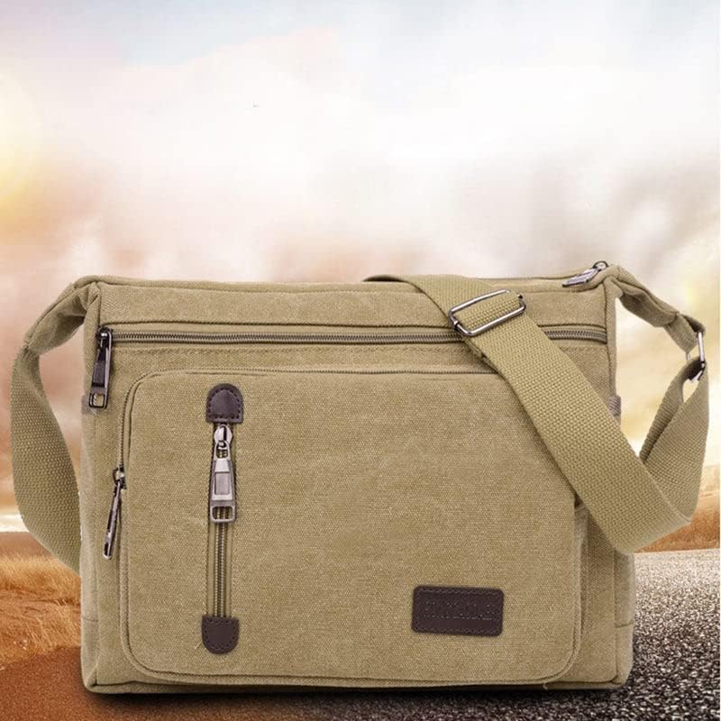 ClassicLine - Tijdloze Canvas Messenger Schoudertas