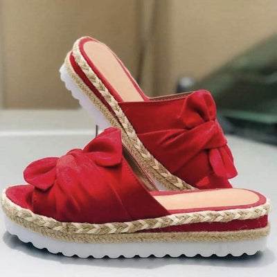 Vanya - Comfortabele Pantoffels met lint voor Vrouwen