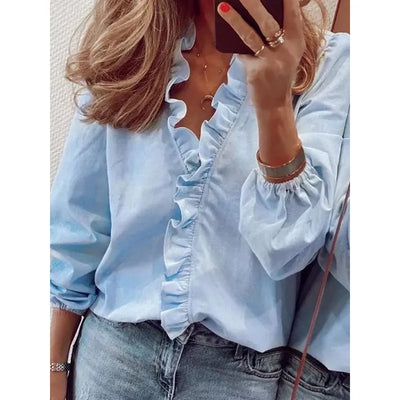 Isadora – Tijdloze Elegantie Damesblouse