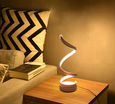 Spiraalvormige lamp