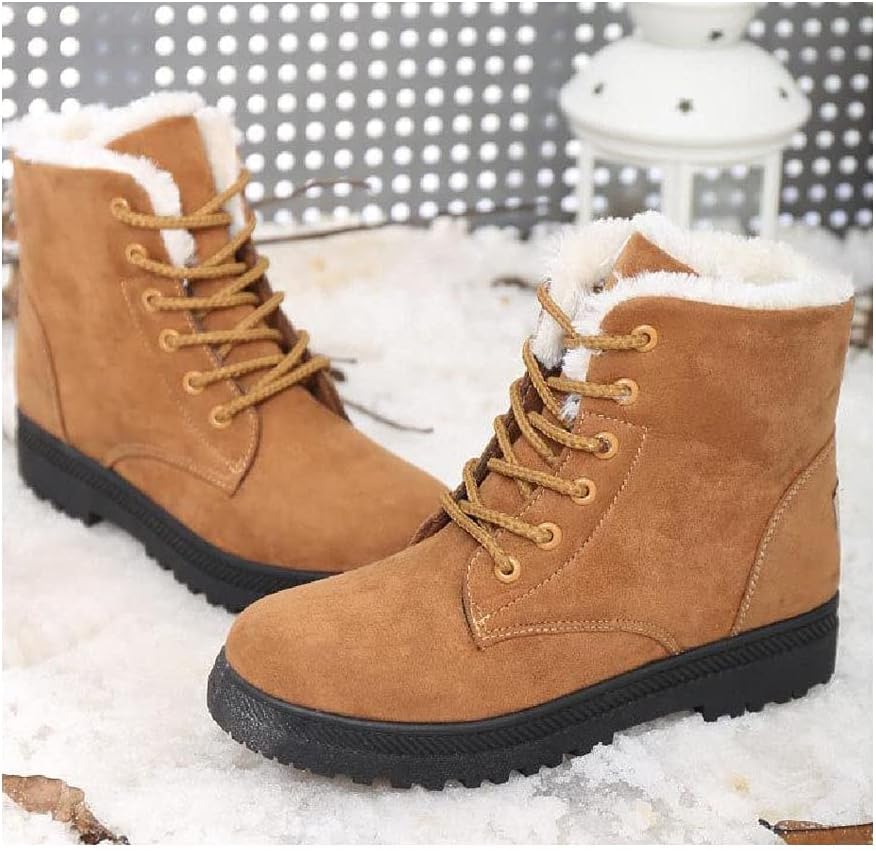 Elza - Non-slip snow boots with laces 