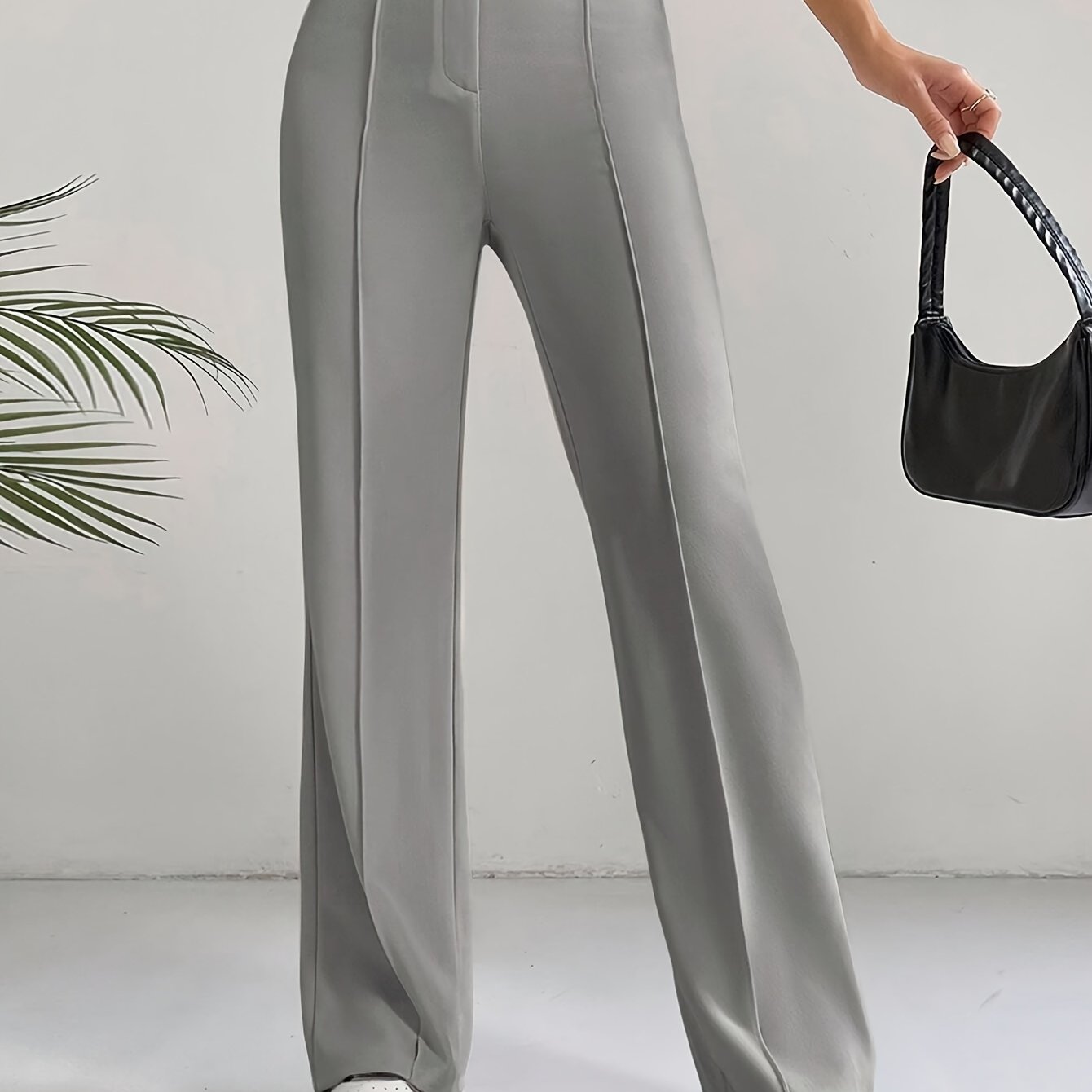 Elin | Stylish high-waisted slim trousers