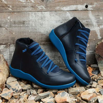 Natalie - Orthopedische Schoenen van Leer met Rits