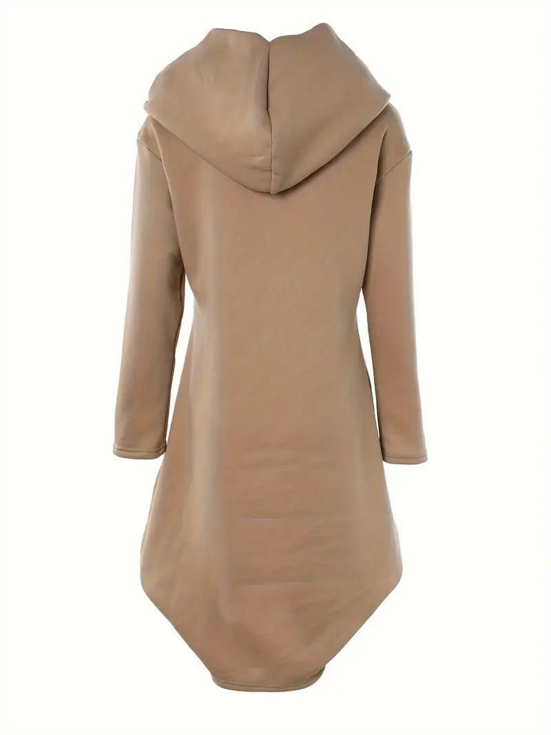 Sophie | Hoodie jurk met col