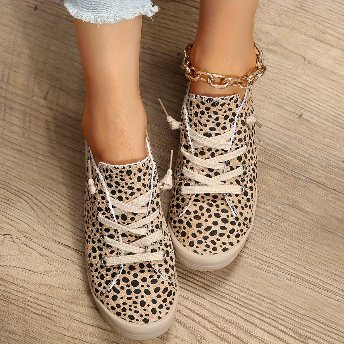 Lotte | Leopard print women's sneakers