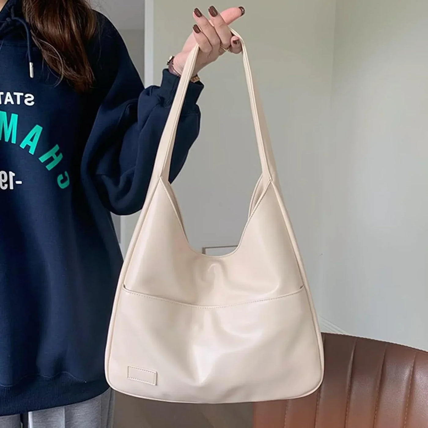Rineke - Minimalistische Hobo Bag voor Vrouwen
