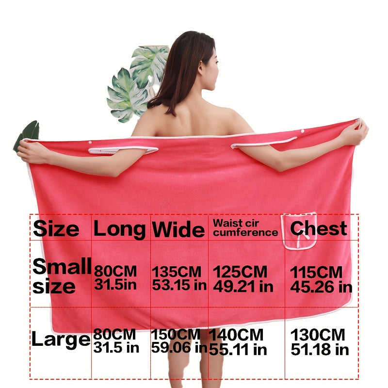 Sophie | Absorberende draagbare badjas voor dames