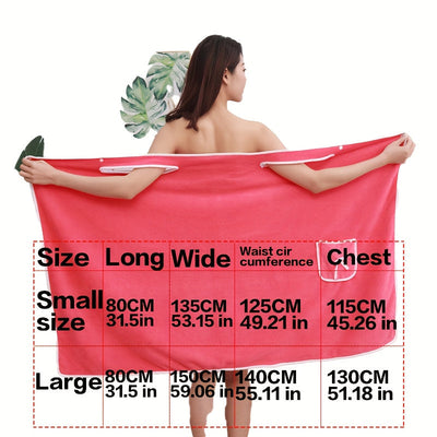 Sophie | Absorberende draagbare badjas voor dames