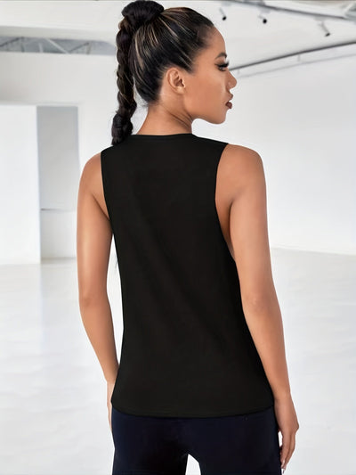 Sara | Casual tanktop met letterprint