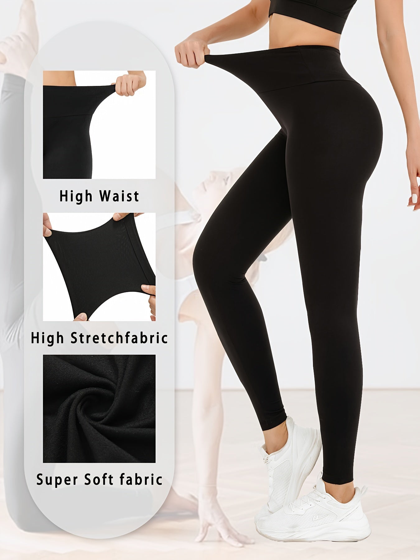 Nina | Superzachte high-waisted yoga leggings