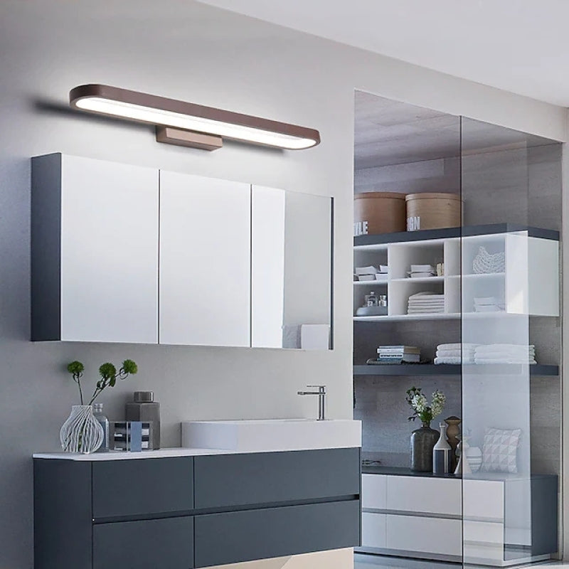 Verano – Modern Wall Light, Linear Design, Coffee Colour