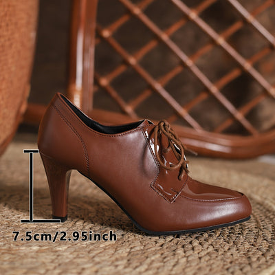 Robin | Effen kleur dames pumps met puntige teen