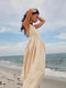 Desirae - casual strandjurk met open rug