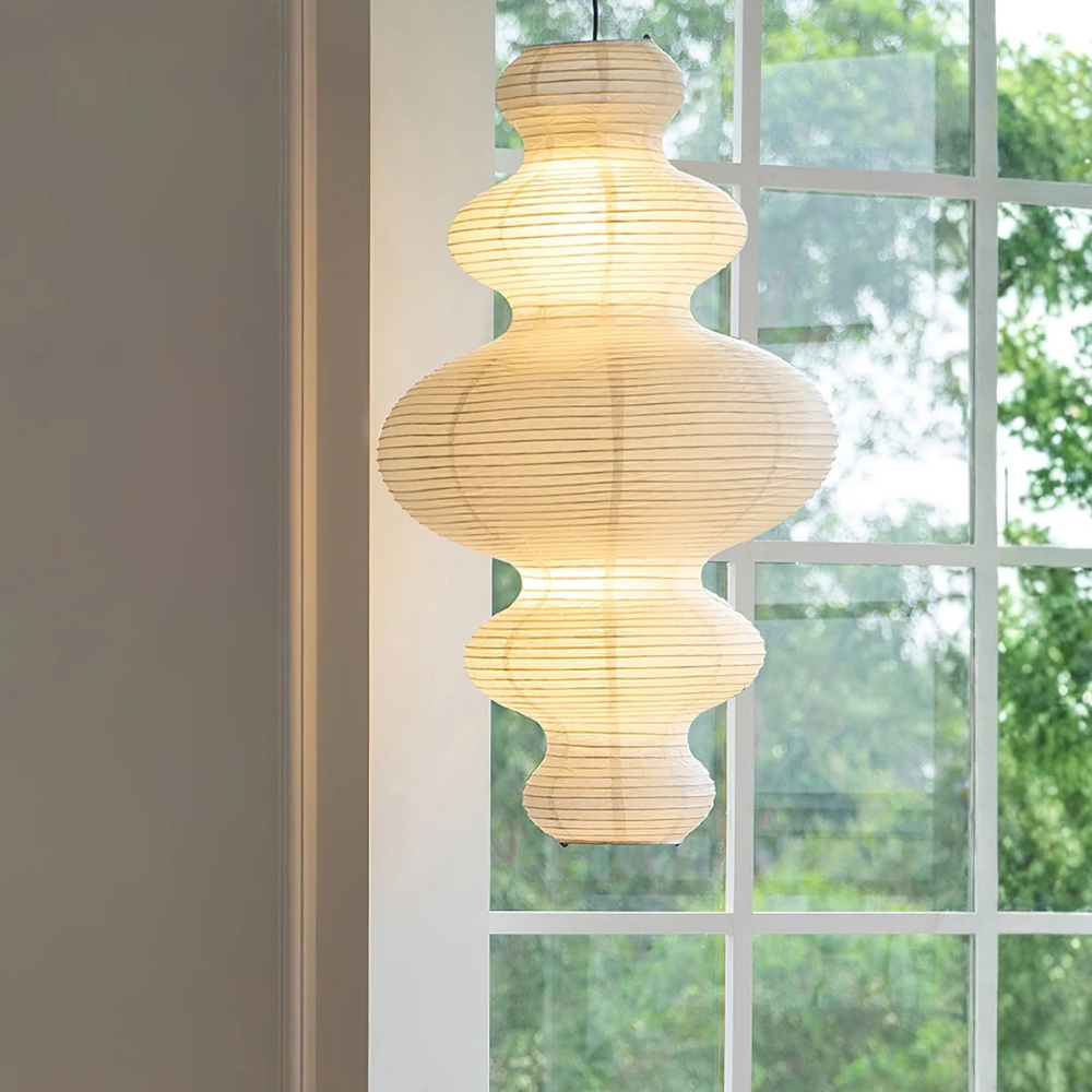 Akaria - Handcrafted Rice Paper Pendant Lamp for Kitchen Lighting